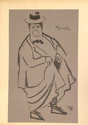 Karol Frycz (1877 Cieszkowy - 1963 Kraków) Paulina Wojnowska w sztuce - Wesele Figara, 1904 r.