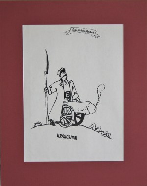 Andrzej Czeczot(1933-2012), Krakowiak z cyklu Suita Tańców Polskich,1980