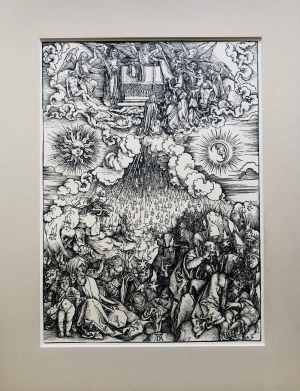 Albrecht Dürer (1471-1528), Apokalipsa: Objawienie Św. Jana, Otwarcie Piątej i Szóstej Pieczęci