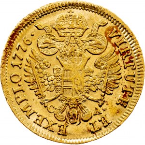 Joseph II, 1 Dukat 1776, C-A/A, Vienne