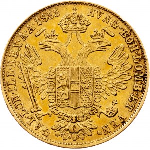 Franz Joseph I., 1 Dukat 1855, A, Vienna