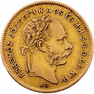 Francesco Giuseppe I, 4 fiorini 1873, KB, Kremnitz