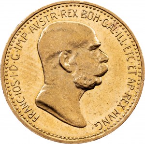 Franz Joseph I., 10 Kronen 1908, Vienna