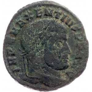 Maxentius, Follis 306-312, FIDES MILITVM