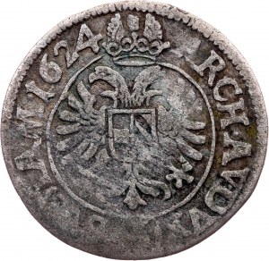 Ferdinand II., 3 Kreuzer 1624, Prague