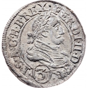 Ferdinando III, 3 Kreuzer 1637, Graz