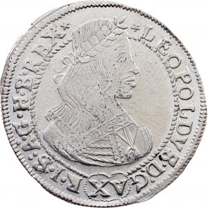 Leopold I., 15 Kreuzer 1660, Viedeň