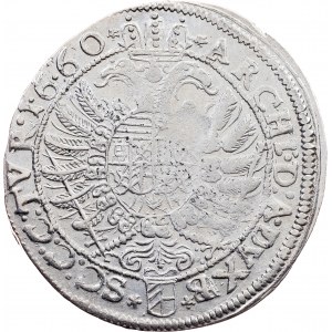 Leopold I., 15 Kreuzer 1660, Viedeň