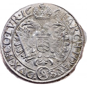 Leopold I., 3 Kreuzer 1664, Viedeň