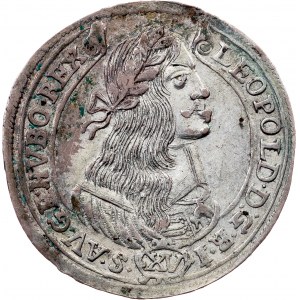 Leopold I., 15 Kreuzer 1665, KB, Kremnitz