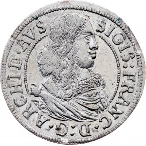Archduke Sigismund Franz, 3 Kreuzer 1665, Hall