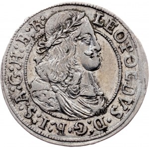 Leopold I., 3 Kreuzer 1667, Hall