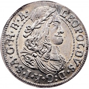 Leopoldo I., 3 Kreuzer 1676, Sala