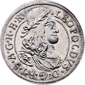 Leopold I., 3 Kreuzer 1681, Hall