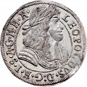 Leopold I., 3 Kreuzer 1684, Hall