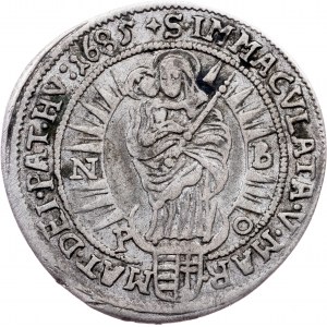 Leopold I., 6 Kreuzer 1685, NB-PO, Nagybanya