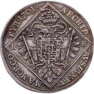 Leopold I., 1/4 Thaler 1701, KB, Kremnitz