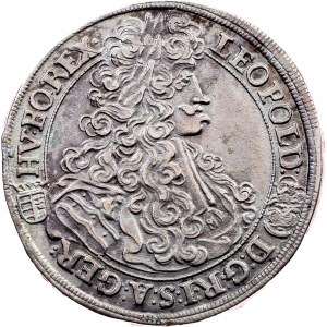 Leopold I., 1/2 Thaler 1701, KB, Kremnitz
