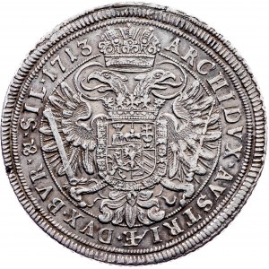 Charles VI., 1 Thaler 1713, Breslau