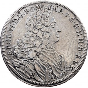 Charles VI., 1 Thaler 1713, Augsburg