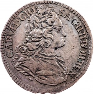 Charles VI., 6 Kreuzer 1736, Prague