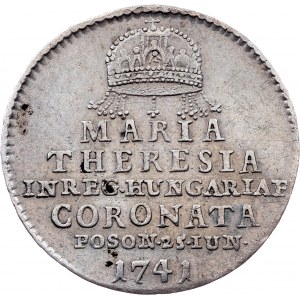 Maria Theresia, Jeton 1741