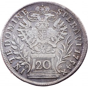 Franz I. Stephan, Kreuzer 20 1754, P-R, Praha