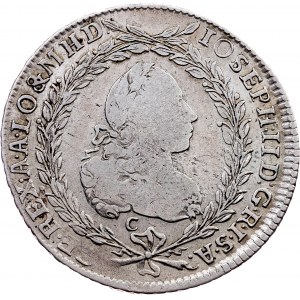 Joseph II., 20 Kreuzer 1768, C/EvS.-A.S.
