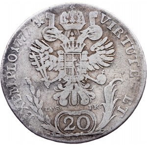 Joseph II., 20 Kreuzer 1777, C/EvS.I.K.