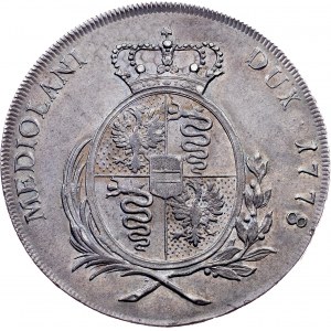 Maria Theresia, 1 Scudo 1778