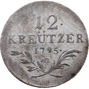 Franz I. (II.), 12 Kreuzer 1795, G, Nagybánya