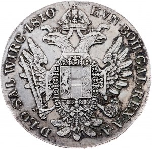 Franz I. (II.), 1 Thaler 1810, A, Vienna