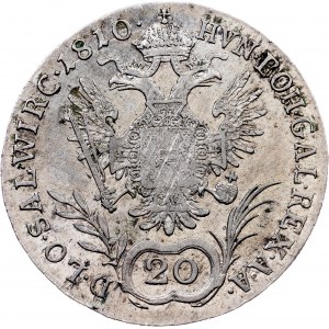 Franz I. (II.), 20 Kreuzer 1810, A, Vienna