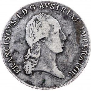 Franz I. (II.), 1 Thaler 1815, C, Prague