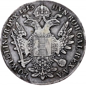 Franz I. (II.), 1 Thaler 1815, C, Prague