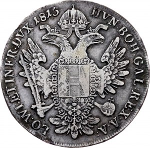 Franz I. (II.), 1 Thaler 1815, C, Prague