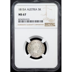 Franz I. (II.), 5 Kreuzer 1815, A, Vienna
