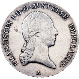 Franz I. (II.), 1 Thaler 1823, A, Vienna