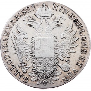 Franz I. (II.), 1 Thaler 1823, G, Nagybánya