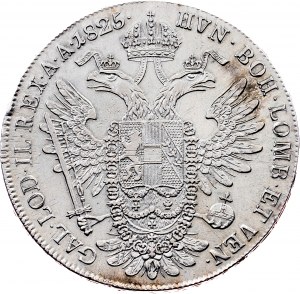 Franz I. (II.), 1 Thaler 1825, B, Kremnitz