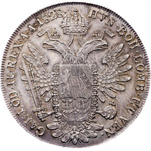 Franz I. (II.), 1 Thaler 1828, A, Vienna