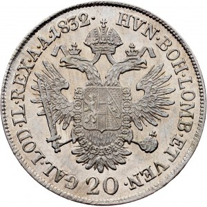 Franz I. (II.), 20 Kreuzer 1832, A, Vienna