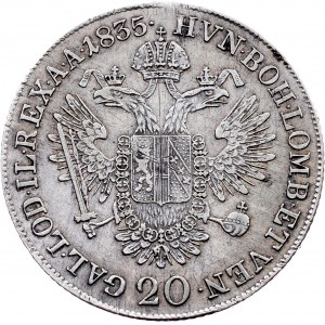 Franz I. (II.), 20 Kreuzer 1835, C