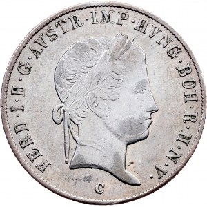 Ferdinand V., 20 Kreuzer 1842, C