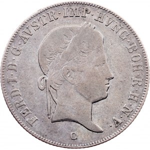 Ferdinand V., 20 Kreuzer 1843, C