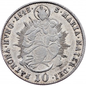 Ferdinand V., 10 Kreuzer 1843, B, Kremnitz