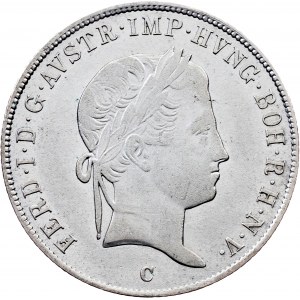 Ferdinand V., 20 Kreuzer 1844, C, Prague