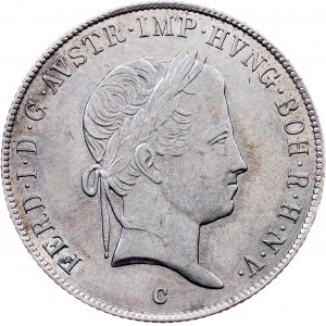 Ferdinand V., 20 Kreuzer 1844, C