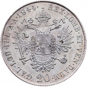 Ferdinand V., 20 Kreuzer 1844, C