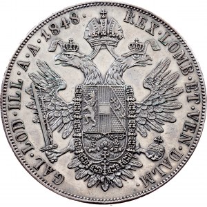 Ferdinand V., 1 Thaler 1848, A, Vienna